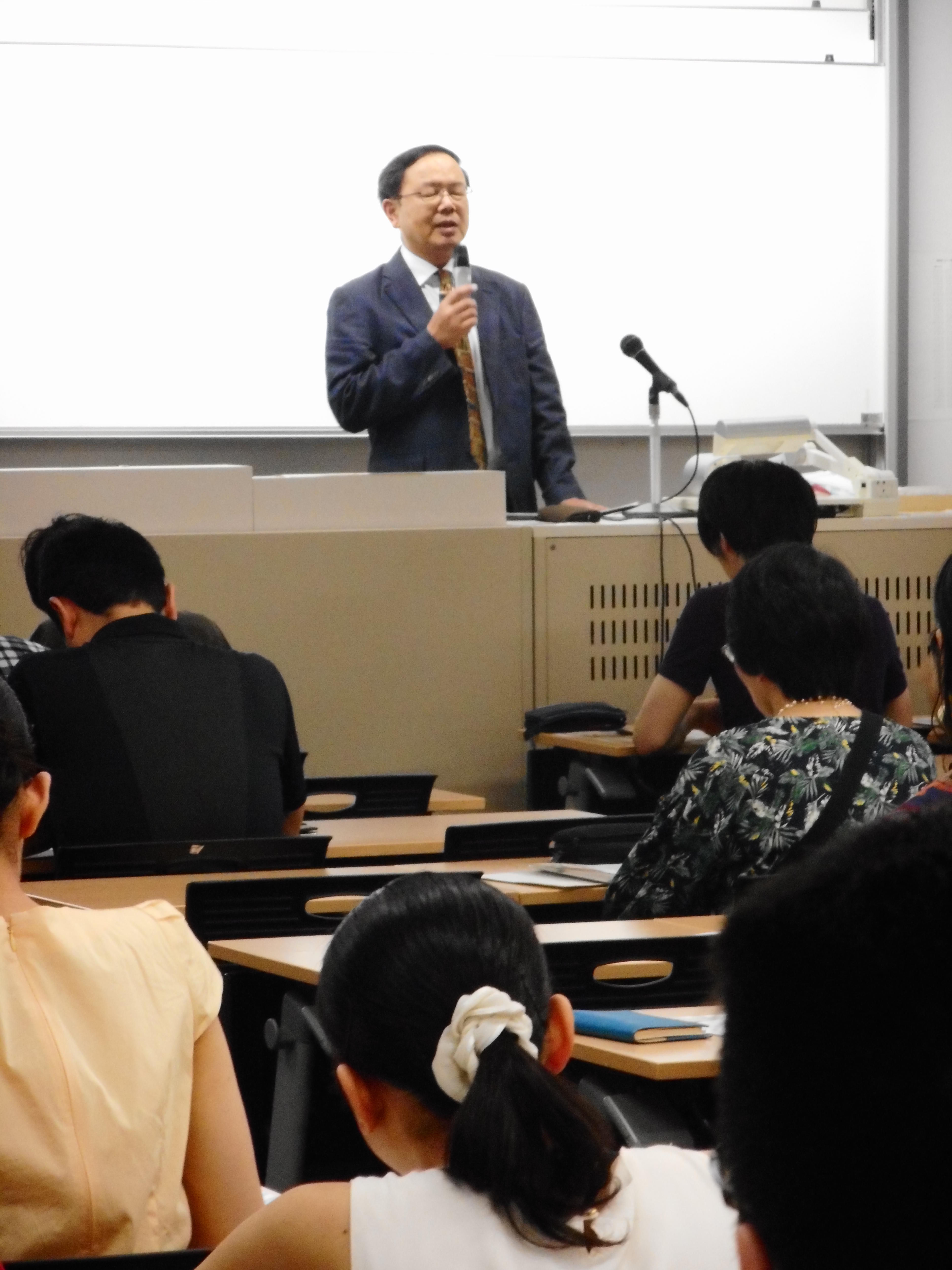 入学説明会が開催されました 慶應義塾大学 大学院文学研究科
